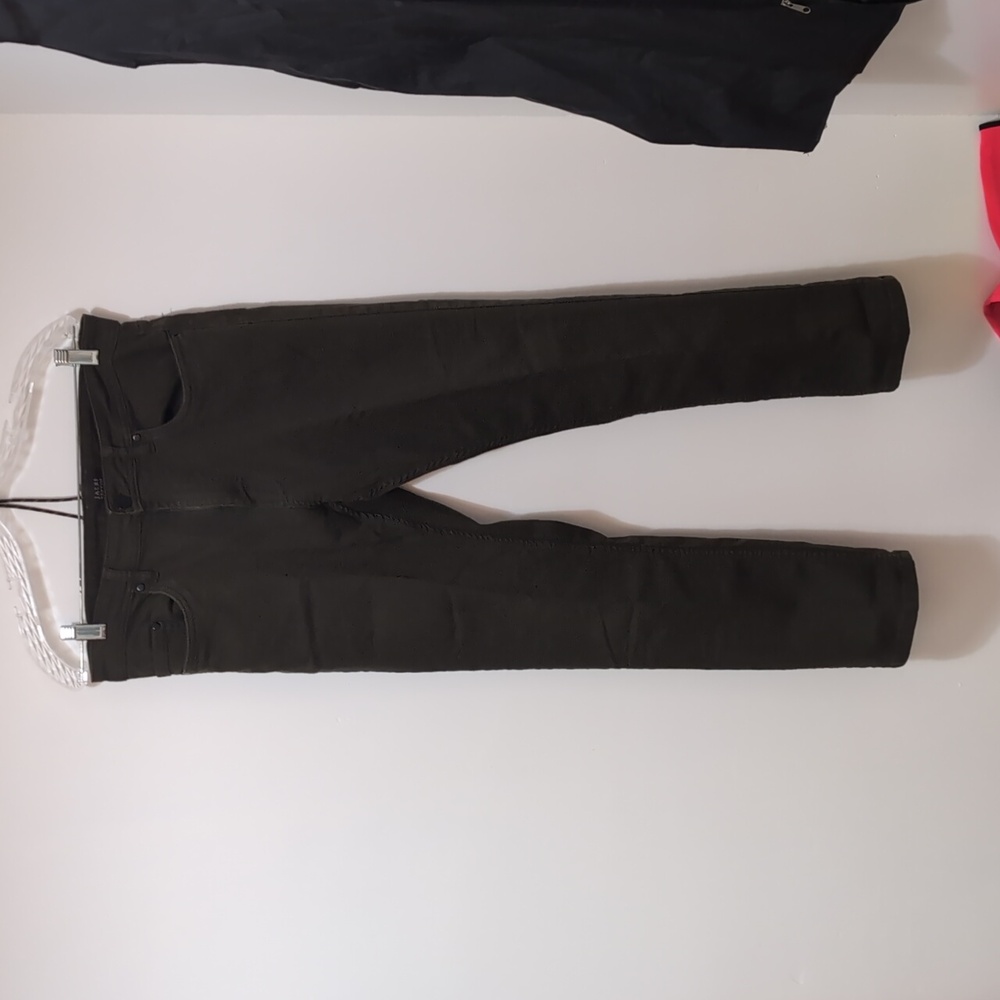 Jacks New York Dark Olive Straight-Leg Pants 32 x 30